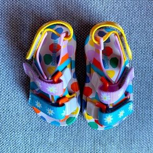 Mini Melissa Ping Pong + Fábula Sandal - Baby